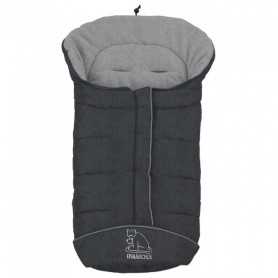 Sacco Passeggino Invernale 12-36 Mesi Universale Termico in Pile Grigio Antracite 7965GM Heitmann Felle