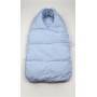 Sacco Ovetto Termico Neonato in Microfibra Azzurro 01P Pastello