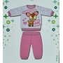 Pigiama Bambina 12 Mesi Disney Invernale Fuxia Bambi WD100519 Disney