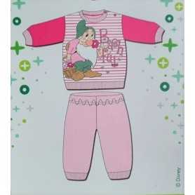 Pigiama Bambina 2 Anni Disney Invernale Rosa 7 Nani WD100524 Disney
