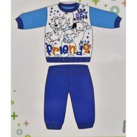 Pigiama Bambino 18 Mesi Disney Invernale Blu La Carica dei 101 WD100993 Disney