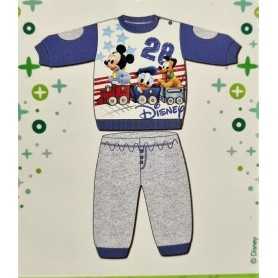 Pigiama Bambino Topolino 3 Anni Disney Invernale Grigio WD100511 Disney