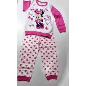 Pigiama Bambina Minnie 2 Anni Disney Cotone Rosa BI3704 Disney