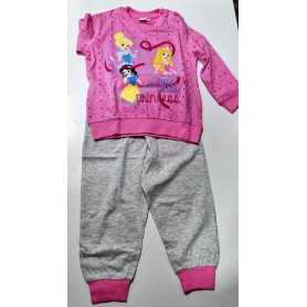 Pigiama Bambina 2 Anni Disney Cotone Rosa Principesse WD100651 Disney