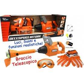 Decespugliatore Giocattolo per Bambini con Suoni e Braccio Telescopico 26788 Toys Garden 3 Anni+