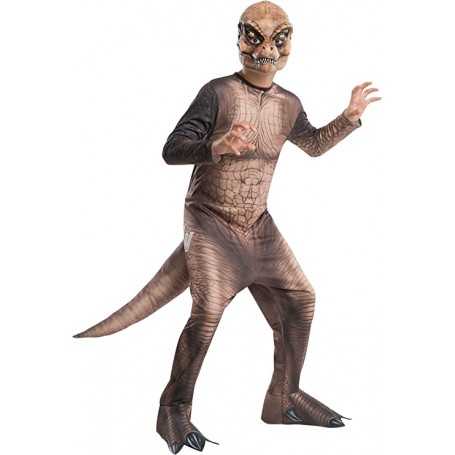 Costume Dinosauro T-Rex Bambino 3-4 anni Taglia S Ufficiale
