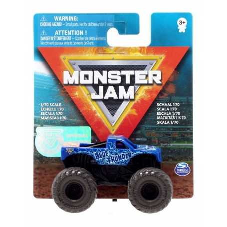 Monster Jam 1/70 Blue Thunder Blu Single Truck 6047123 Spin Master 3 anni+