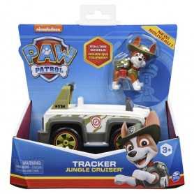 Paw Patrol Trucker Jungle Cruiser Veicolo 15 cm con Personaggio 6061801 Spin Master 3 anni+