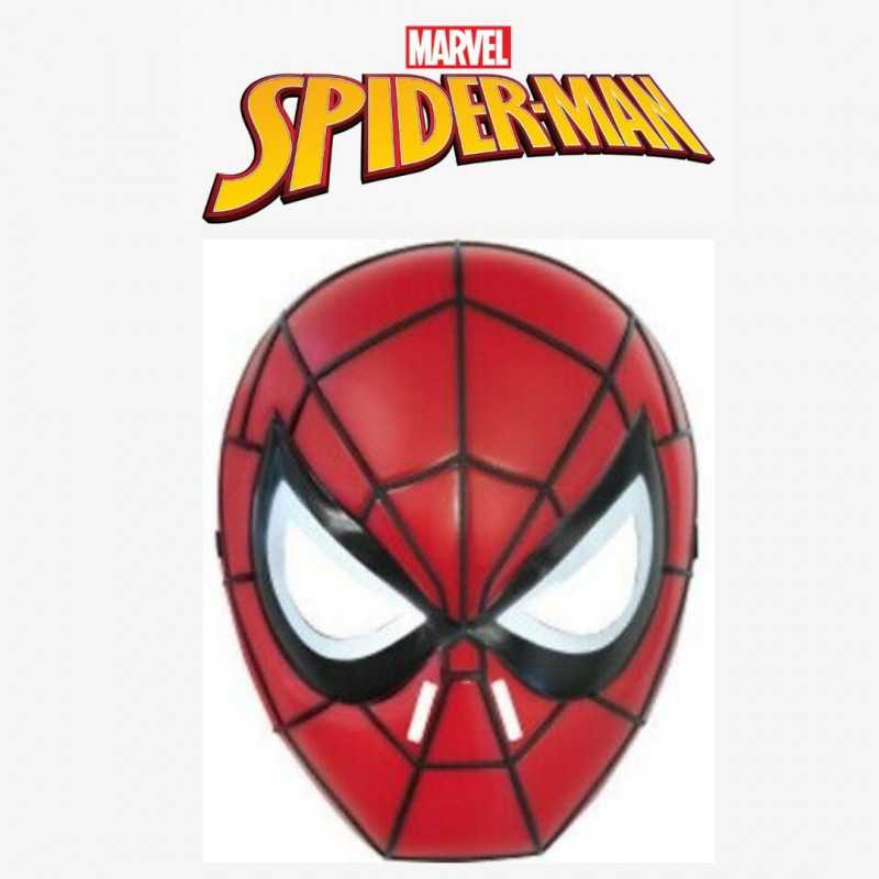 Maschera Spiderman Bambino 6 Anni+ Rigida 35634 Originale Marvel Rubie's