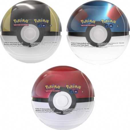 Pokemon Poke Ball Latta 60241 Da Collezione Gamevision Modello Assortito