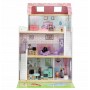 Casa delle Bambole in Legno 60x25xh86cm 6858 Iso Trade 3 Anni+