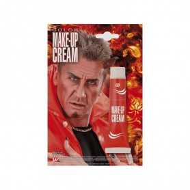 Trucco Rosso per Viso e Corpo Bambini e Adulti in Crema 28 ml 4019Z Widmann