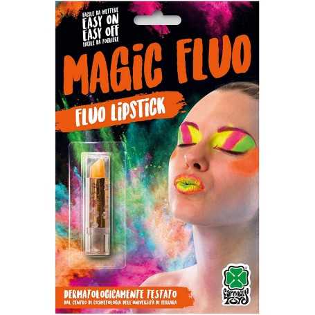 Rossetto Fluo Arancione Dermatologicamente Testato 09449 Carnival Toys