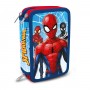 Astuccio Spiderman 3 Scomparti Completo SP30008 Marvel Kids