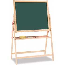 Lavagna con cavalletto per Bambini 3 Anni+ in Legno Magnetica 87x56 cm Eichhorn 100002567 Simba