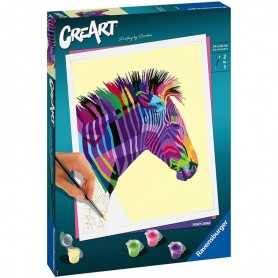 Ravensburger Creart Funky Zebra Gioco Creativo 28994 24x30 cm