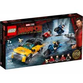 Lego Marvel 76176 Shang Chi Fuga dai Dieci Anelli 7a+ 2021 