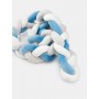 Riduttore Treccia Lettino per Neonato Azzurro 200 cm 7706 Fox & Bunny