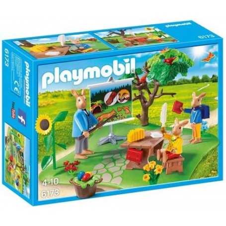 Playmobil 6173 Coniglio di Pasqua Scuola Elementare 4 Anni+