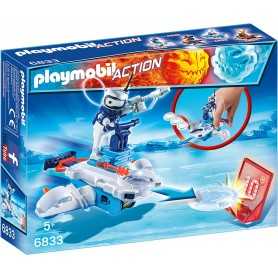 Playmobil 6833 Action Ice Robot Con Space Jet Lanciadischi 5 Anni+