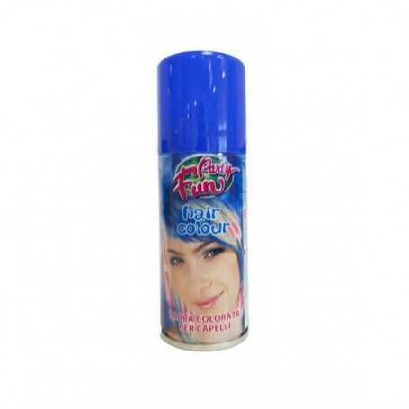 Lacca Colorata per Capelli Blu Lavabile 125 ml 3 Anni+
