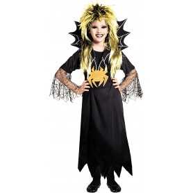 Costume Halloween Spidergirl Bambina 8-10 Anni 140 cm 38307 Widmann