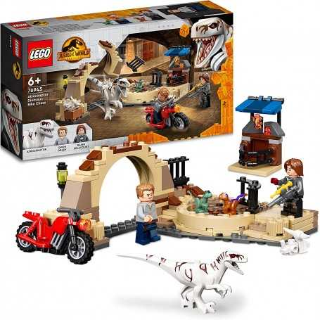 Lego Jurassic World 76946 Cattura dei Velociraptor Blue e Beta 6 Anni+