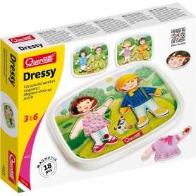 Quercetti Dressy Puzzle Cambia la Moda 4425 3 Anni+