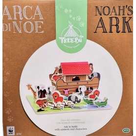 Arca di Noe in Legno Bambini con Animali WWF 18 Mesi+ 36419 ODS