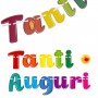 Festone Tanti Auguri per Festa Bambini Colorato 2 metri 54592 Givi