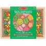 Perline Legno Bambini 120 Pezzi Fiorellino 14178 Melissa & Doug 4 Anni+