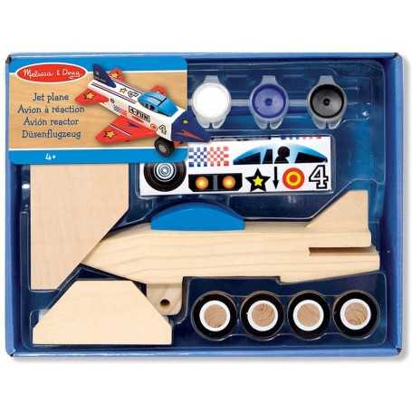 Aeroplano in Legno da Costruire e Colorare 13339 Melissa & Doug 4 Anni+