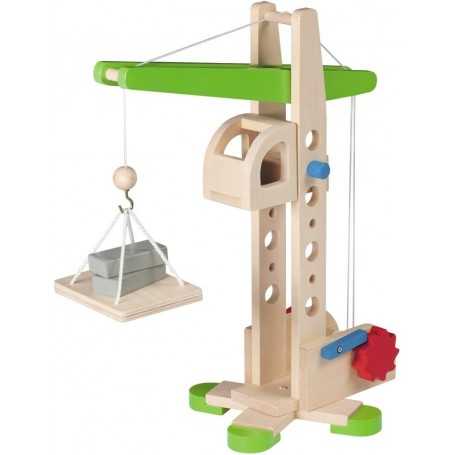 Gru Giocattolo in Legno 38 cm 16525 Joueco 3 anni+