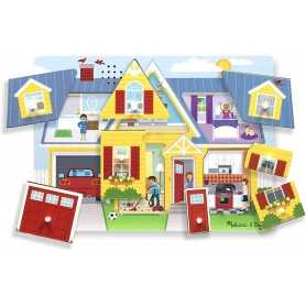 Puzzle Sonoro in Legno per Bambini La Casa Giochi ad Incastro 8 Pezzi 10734 Melissa & Doug 2 Anni+