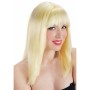Parrucca Bionda Lunga Liscia con Frangia Carnival Toys 2565