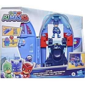 PJ Masks Quartier Generale 2 in 1 con Gatto Boy F2098 Hasbro 3 Anni+