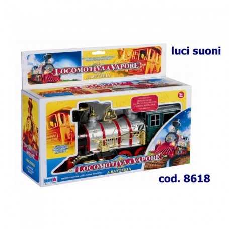 Trenino a store vapore giocattolo