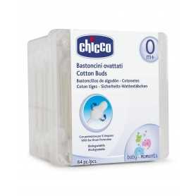 Cotton Fioc Neonato Chicco 64 Pezzi 94530 0 Mesi+