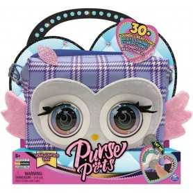 Purse Pets Koala Borsetta Interattiva Viola 6065132 Spin Master 5 anni+