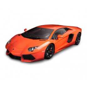 Lamborghini Telecomandata Aventador Coupè R/C Radiocomandata Arancio Scala 1:18 2203 Re.El Toys 6 Anni+