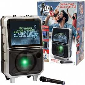 Canta Tu Karaoke Giochi Preziosi 2022 CTC06000 con Microfono Wireless Incluso