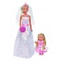 Steffi Love Sposa con Bambola Evi Wedding Day 105733334 Simba 3 Anni+