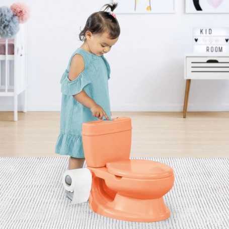 Vasino WC per Bambini con Suono Arancio Vasino da Apprendimento