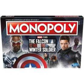 Monopoly Avengers Marvel Falcon e Winter Soldier Gioco da Tavolo Hasbro F5851103 14 Anni+