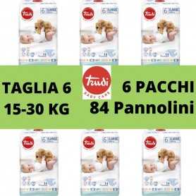 Pannolini Trudi Offerta Taglia 6 84 Pannolini 6 Pacchi Extra Large 15-30 kg Scatola Risparmio