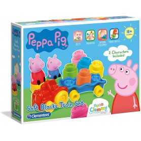 Soft Clemmy Peppa Pig Treno Clementoni 17249 18 Mesi+