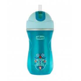 Chicco Tazza Sport con Cannuccia Azzurra 14 mesi+ 69912