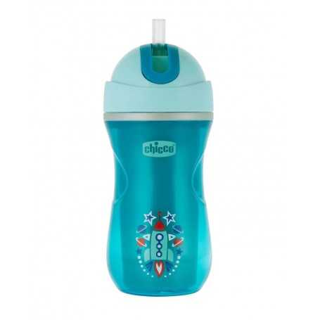 Chicco Tazza Sport con Cannuccia Azzurra 14 mesi+ 69912