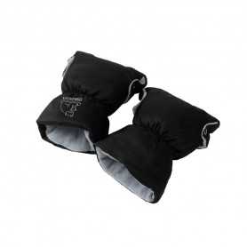 Guanti per Passeggino Invernali Nero Melange 7930GS Deluxe