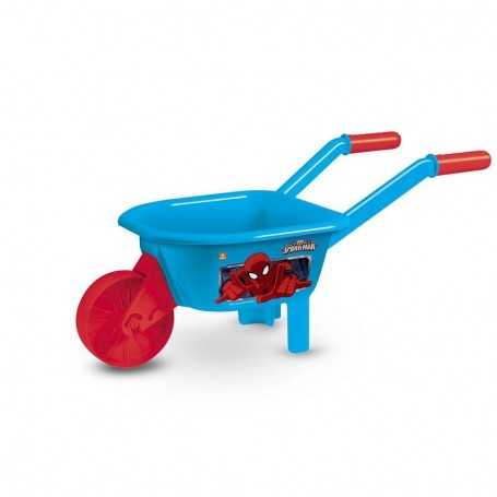 Carriola Giocattolo Spiderman Azzurro 18434 Mondo 18 Mesi+